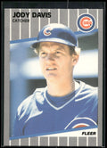 1989 Fleer #421 Jody Davis