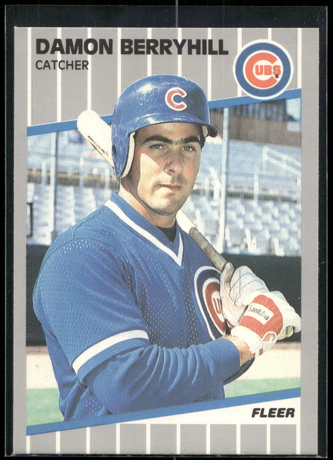 1989 Fleer #418 Damon Berryhill