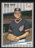 1989 Fleer #417 Rich Yett