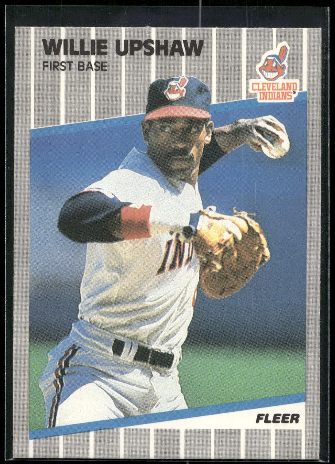 1989 Fleer #415 Willie Upshaw