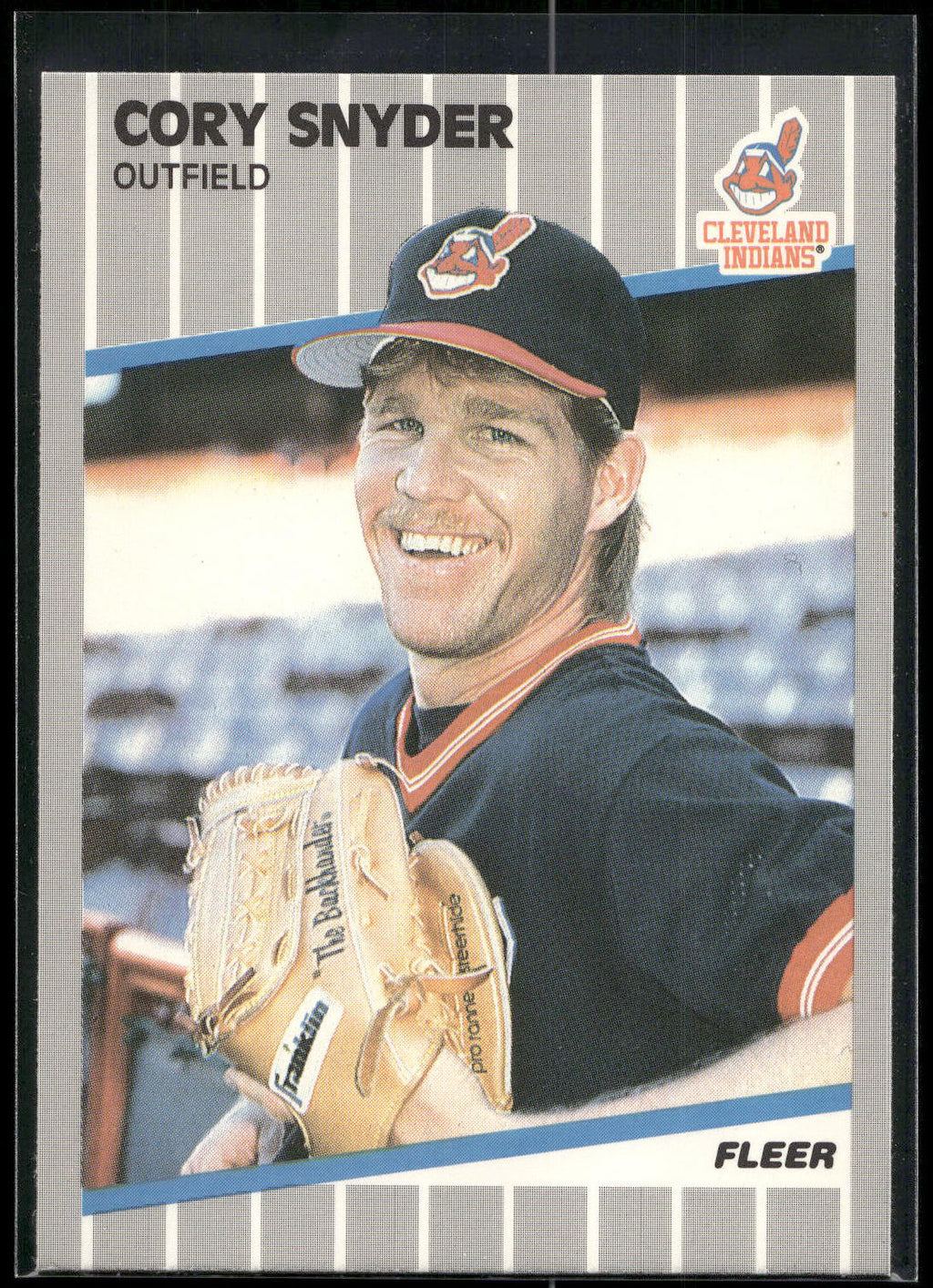1989 Fleer #412 Cory Snyder