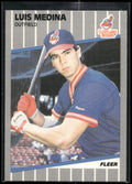 1989 Fleer #411 Luis Medina