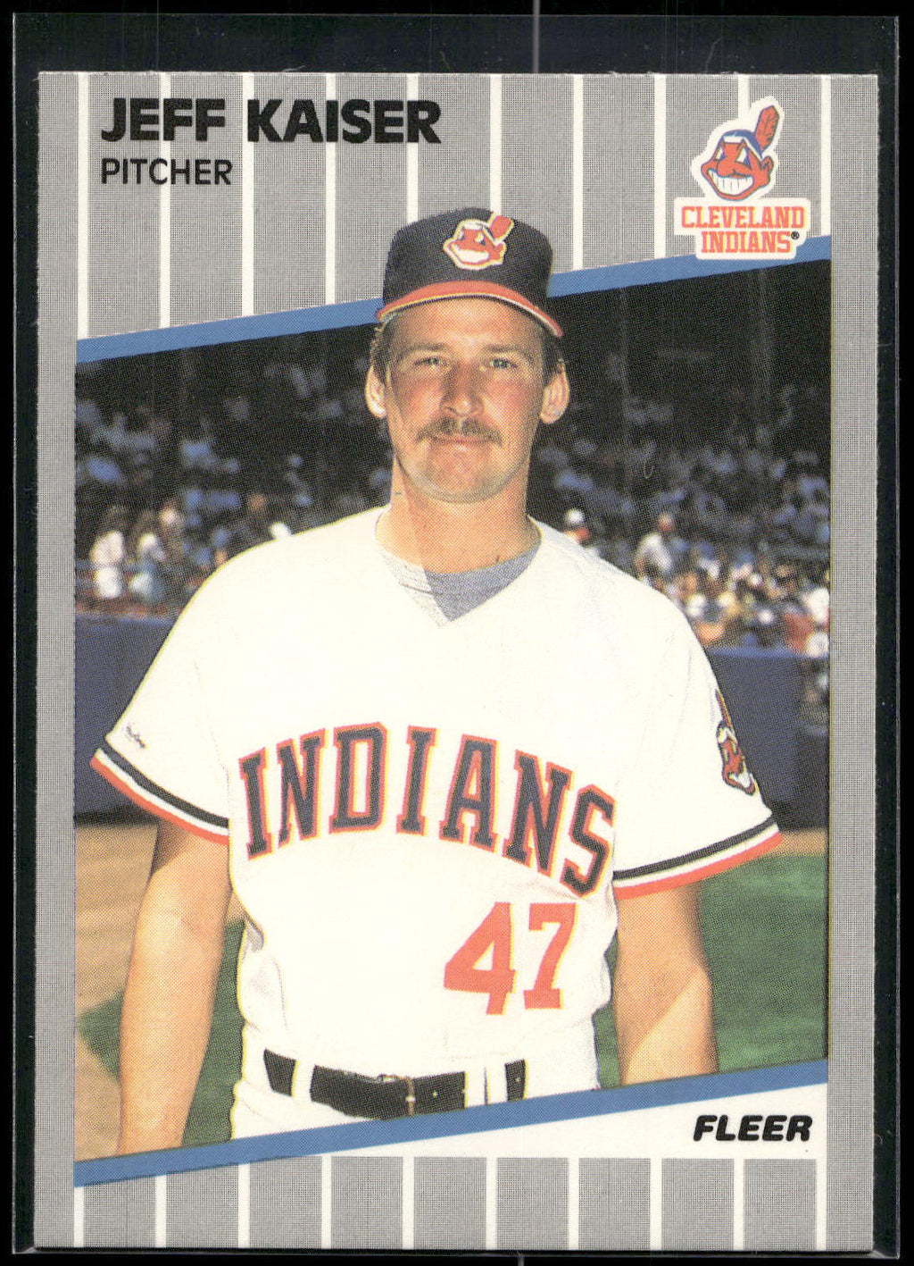 1989 Fleer #410 Jeff Kaiser