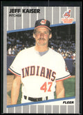 1989 Fleer #410 Jeff Kaiser