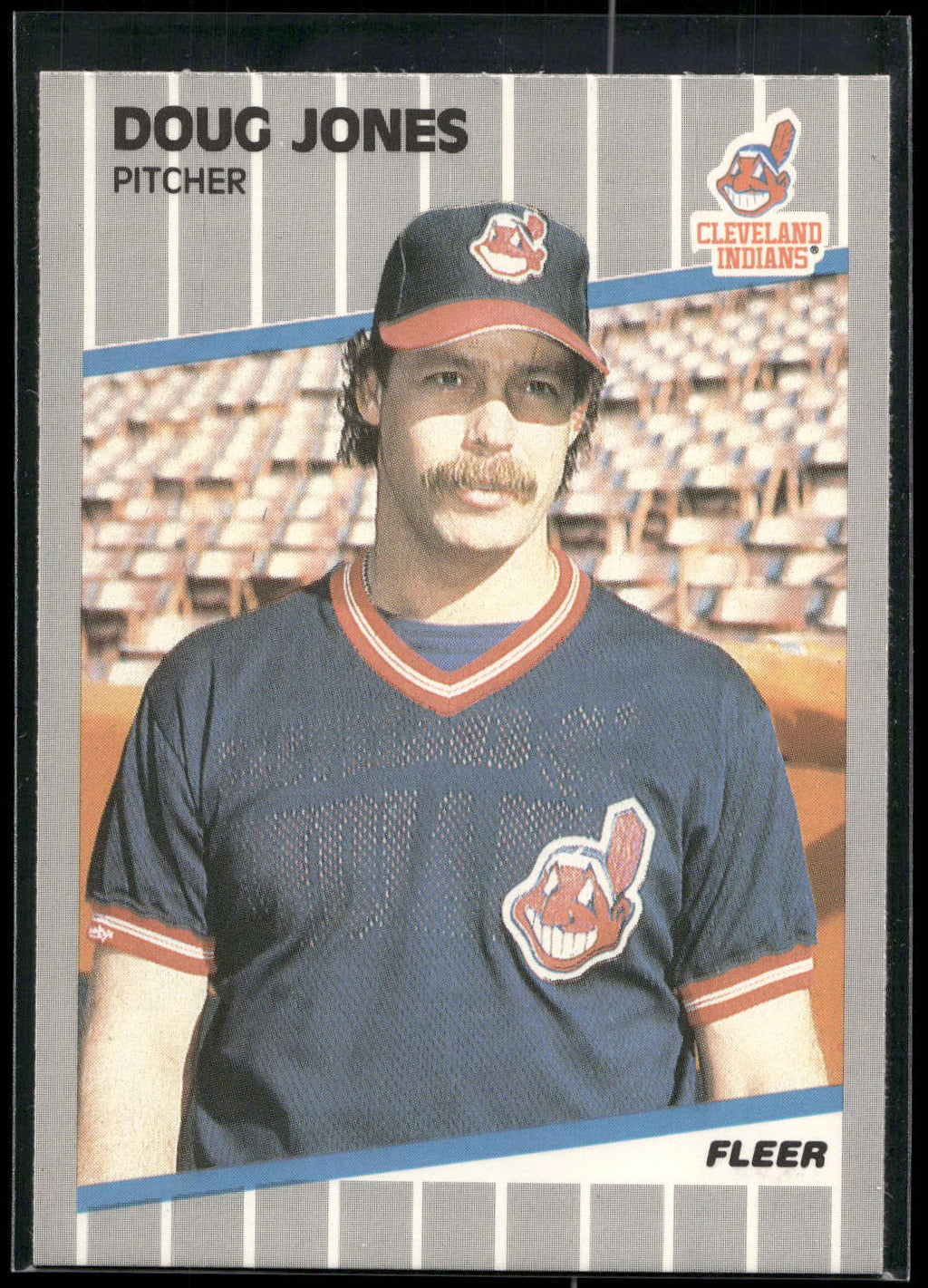 1989 Fleer #409 Doug Jones
