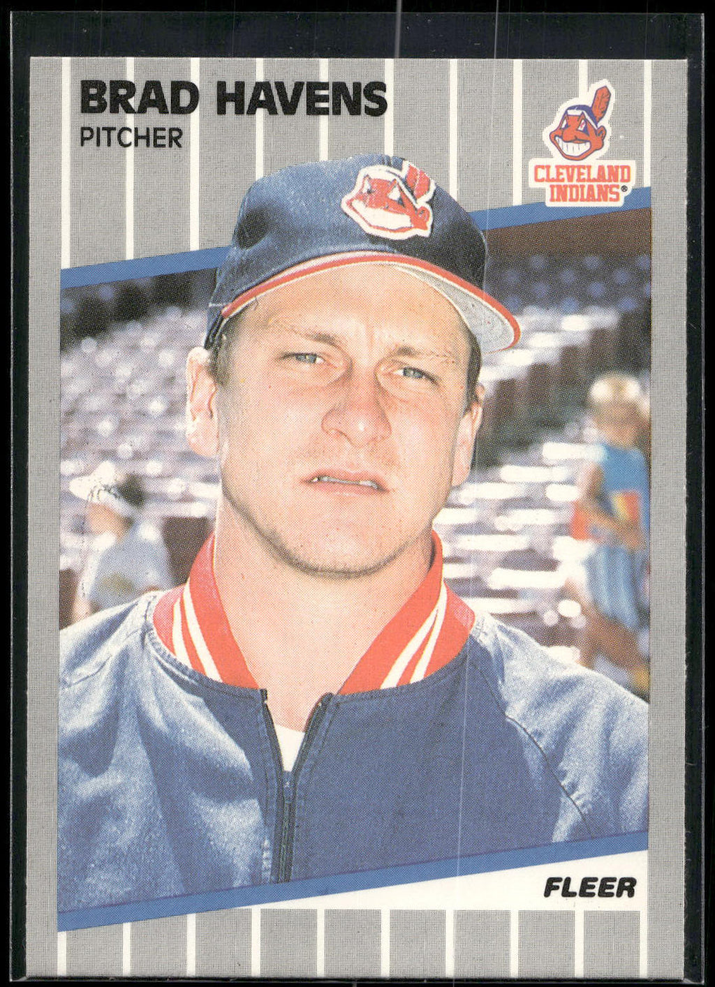 1989 Fleer #407 Brad Havens