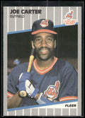 1989 Fleer #400 Joe Carter