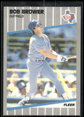 1989 Fleer #514 Bob Brower