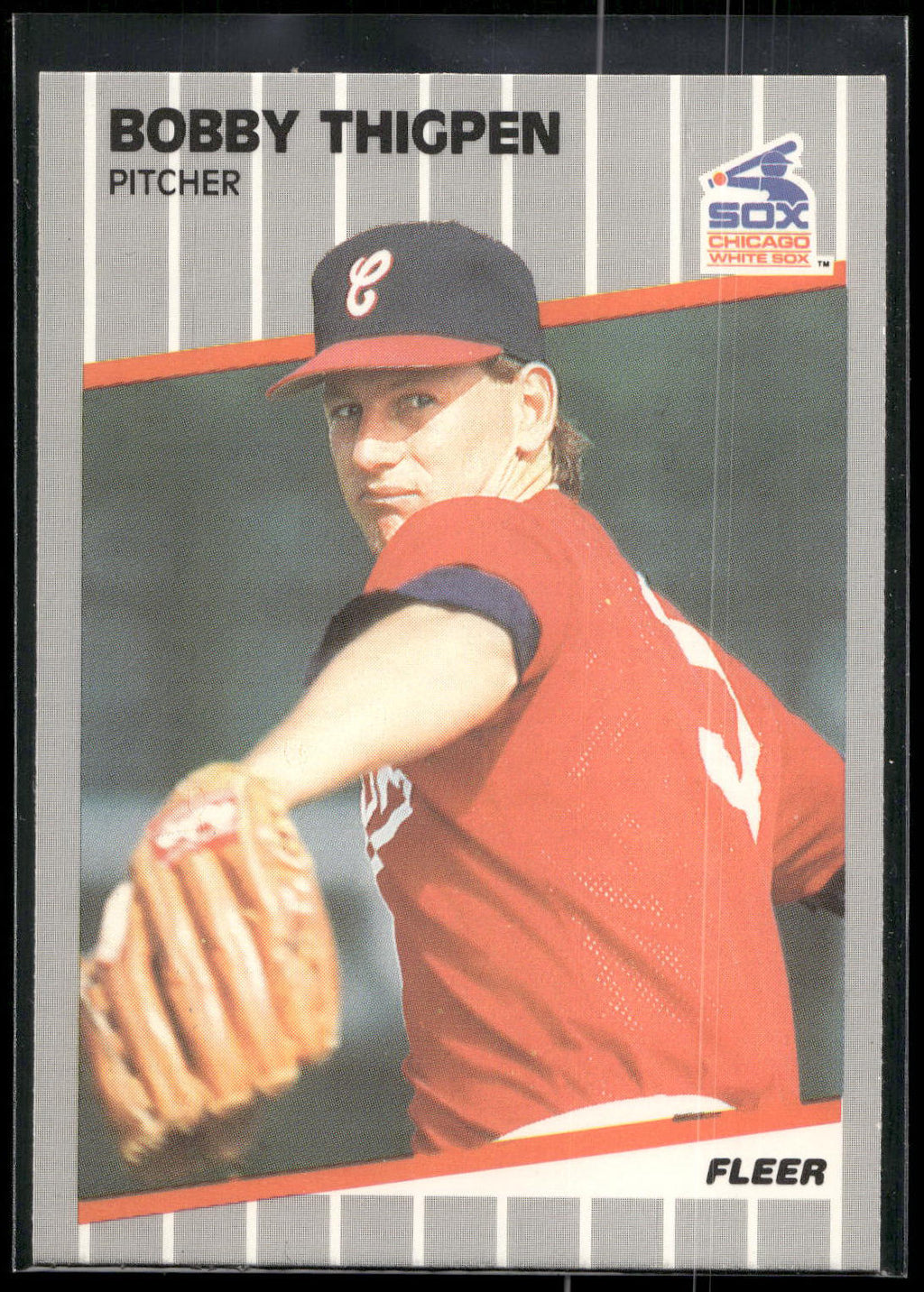 1989 Fleer #512 Bobby Thigpen
