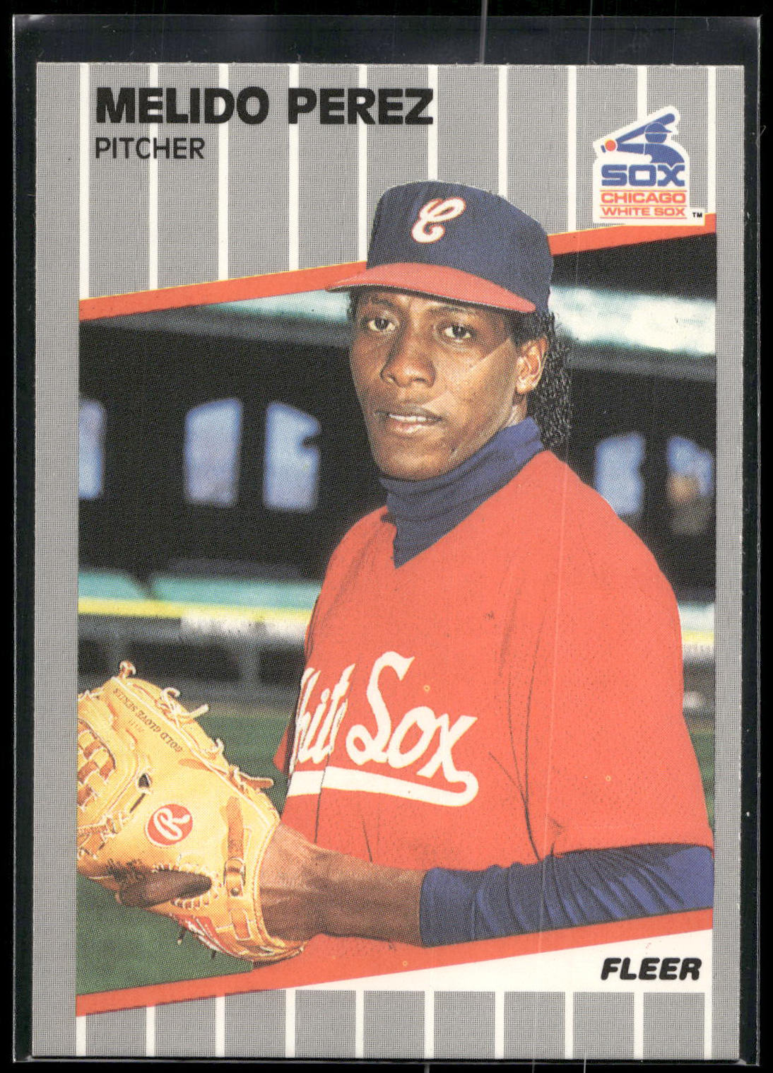 1989 Fleer #509 Melido Perez
