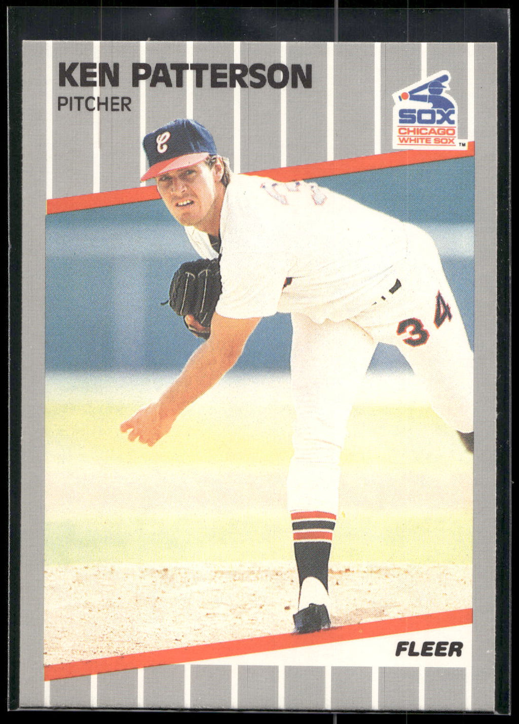 1989 Fleer #508 Ken Patterson