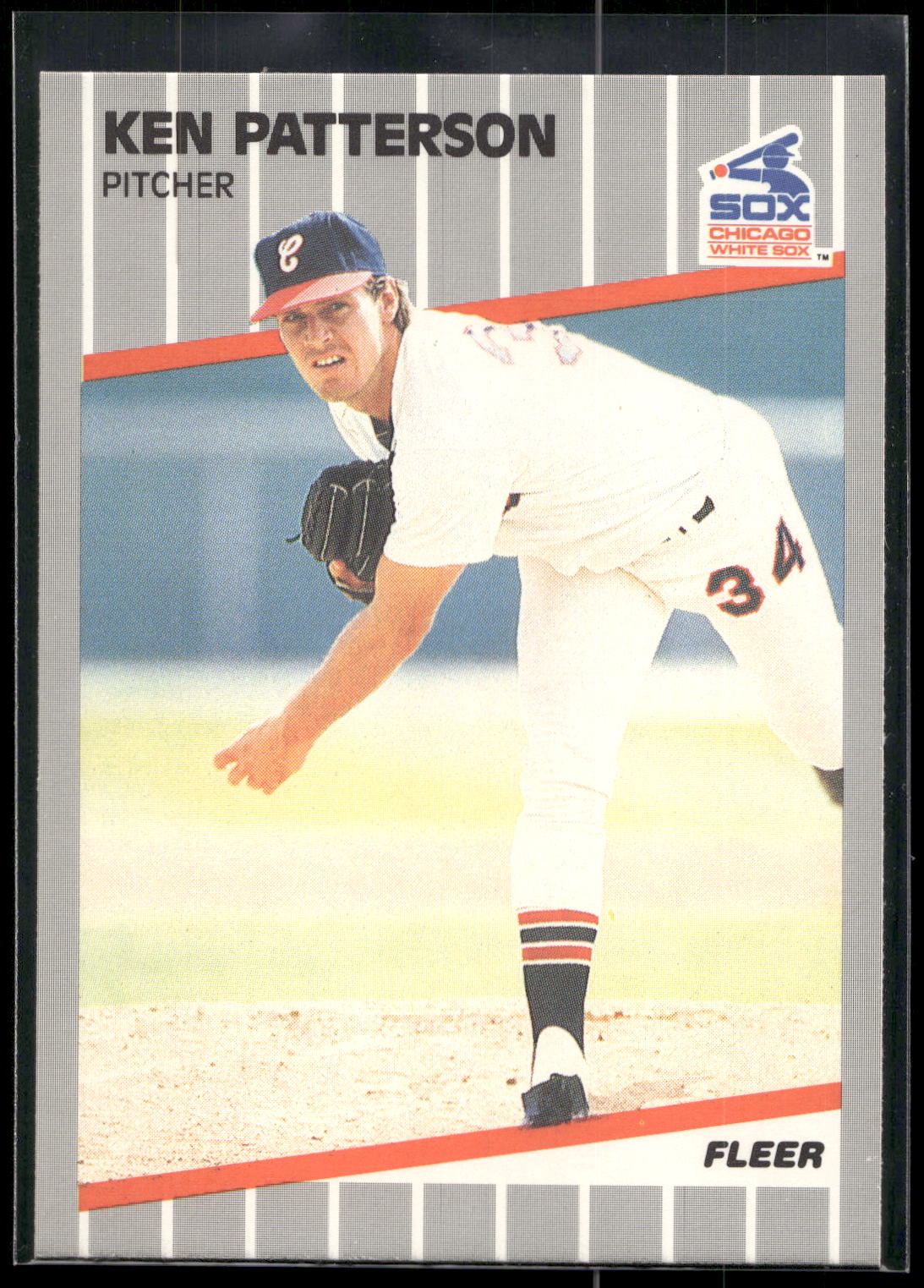 1989 Fleer #508 Ken Patterson