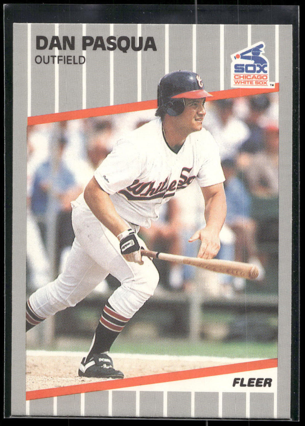 1989 Fleer #507 Dan Pasqua
