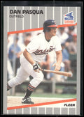 1989 Fleer #507 Dan Pasqua