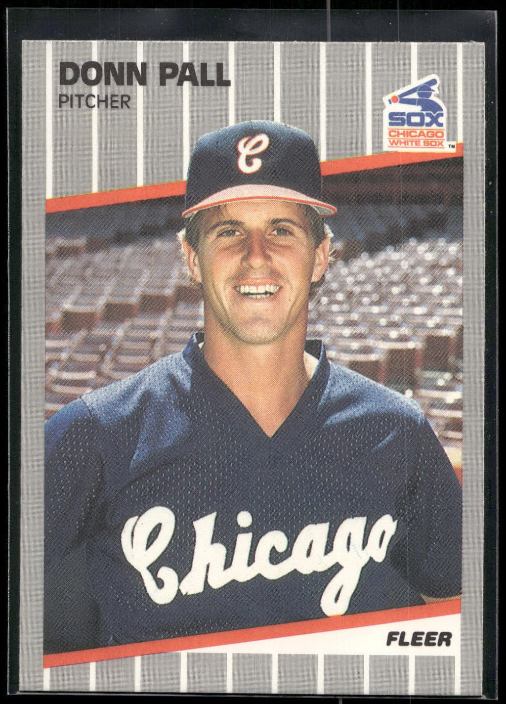 1989 Fleer #505 Donn Pall