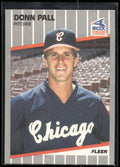 1989 Fleer #505 Donn Pall