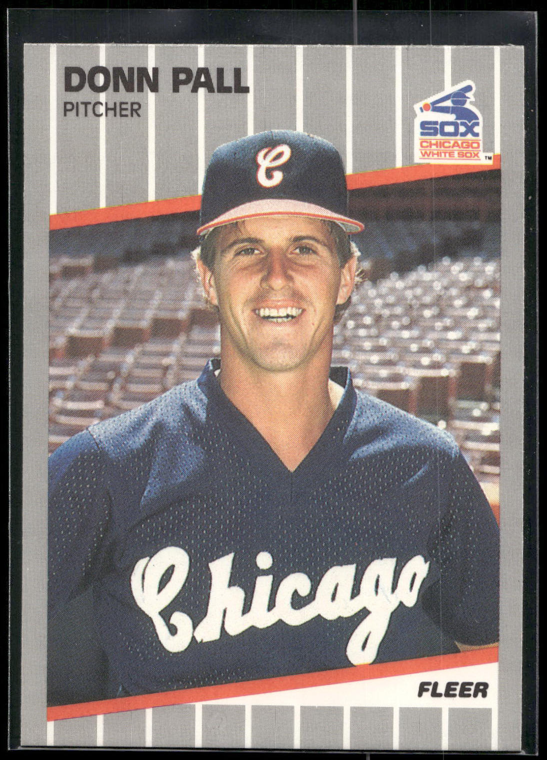 1989 Fleer #505 Donn Pall