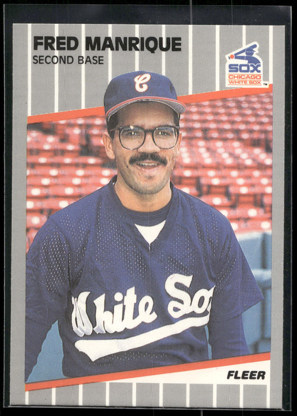 1989 Fleer #503 Fred Manrique