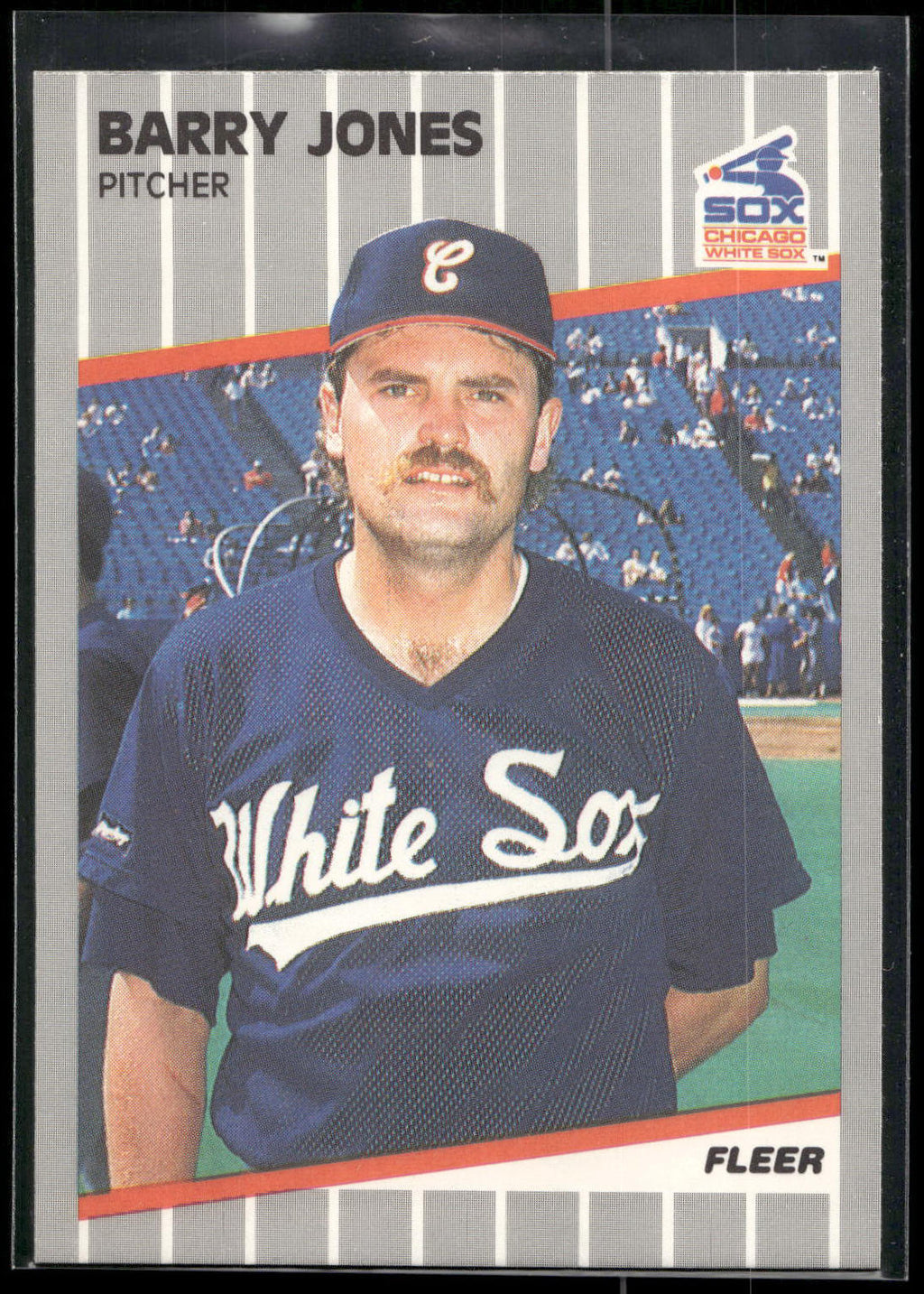 1989 Fleer #500 Barry Jones