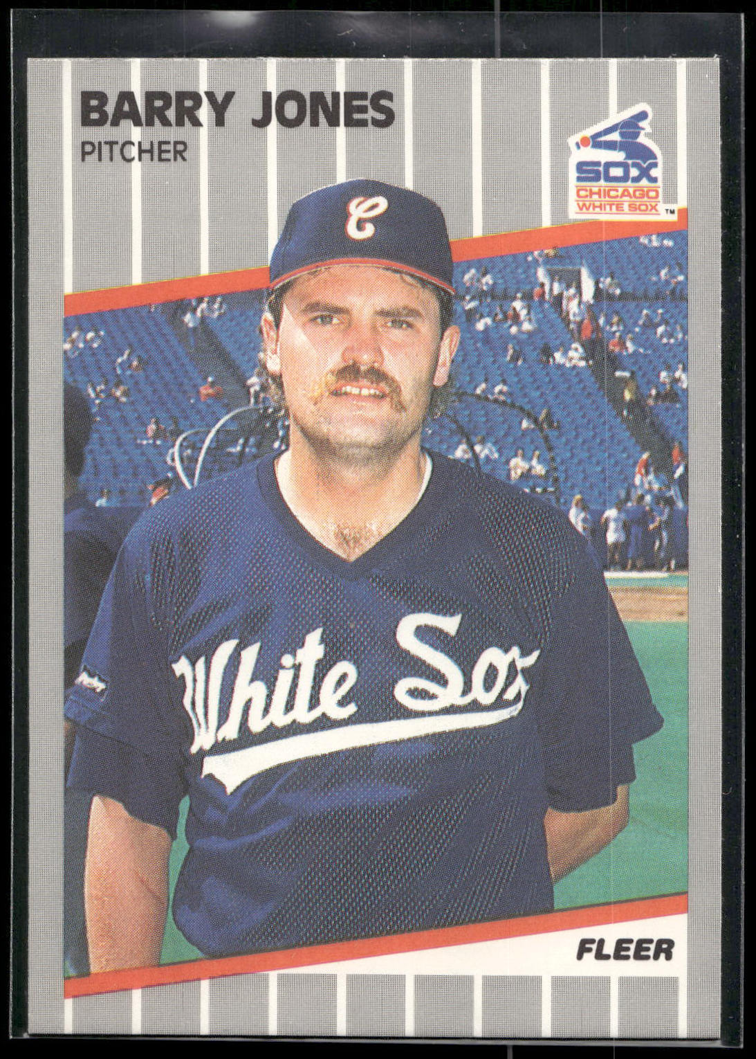 1989 Fleer #500 Barry Jones