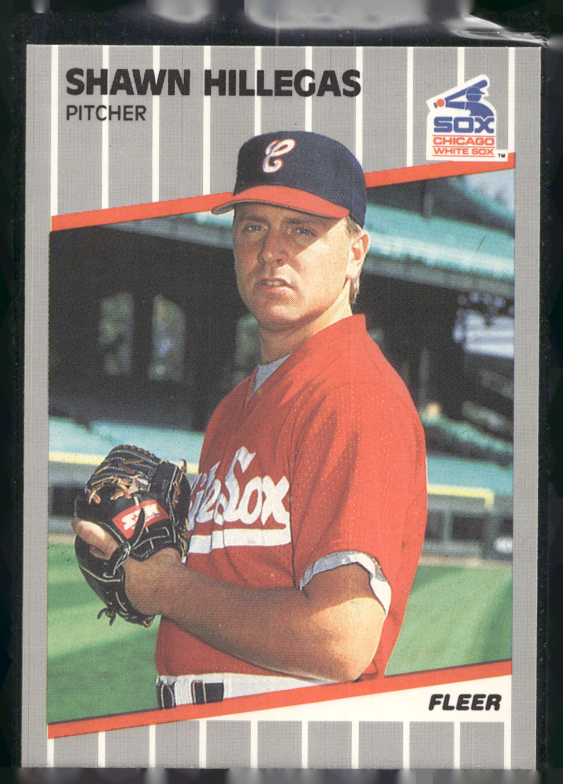 1989 Fleer #498 Shawn Hillegas