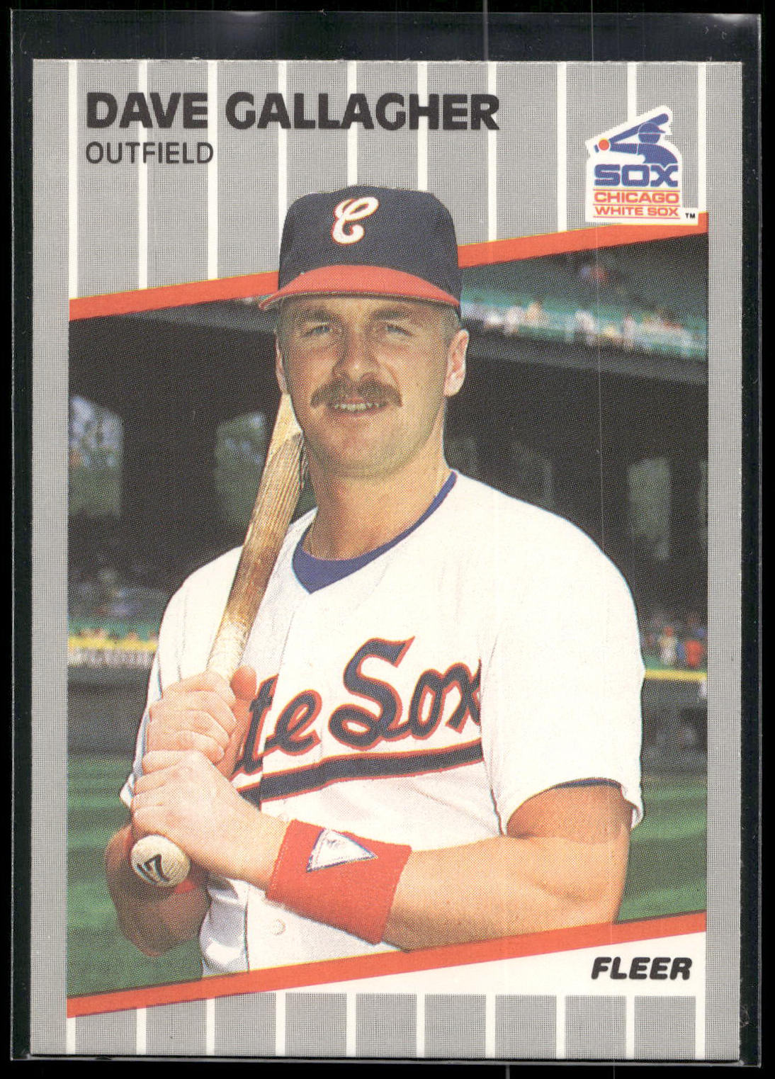 1989 Fleer #496 Dave Gallagher