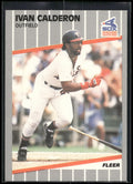 1989 Fleer #493 Ivan Calderon