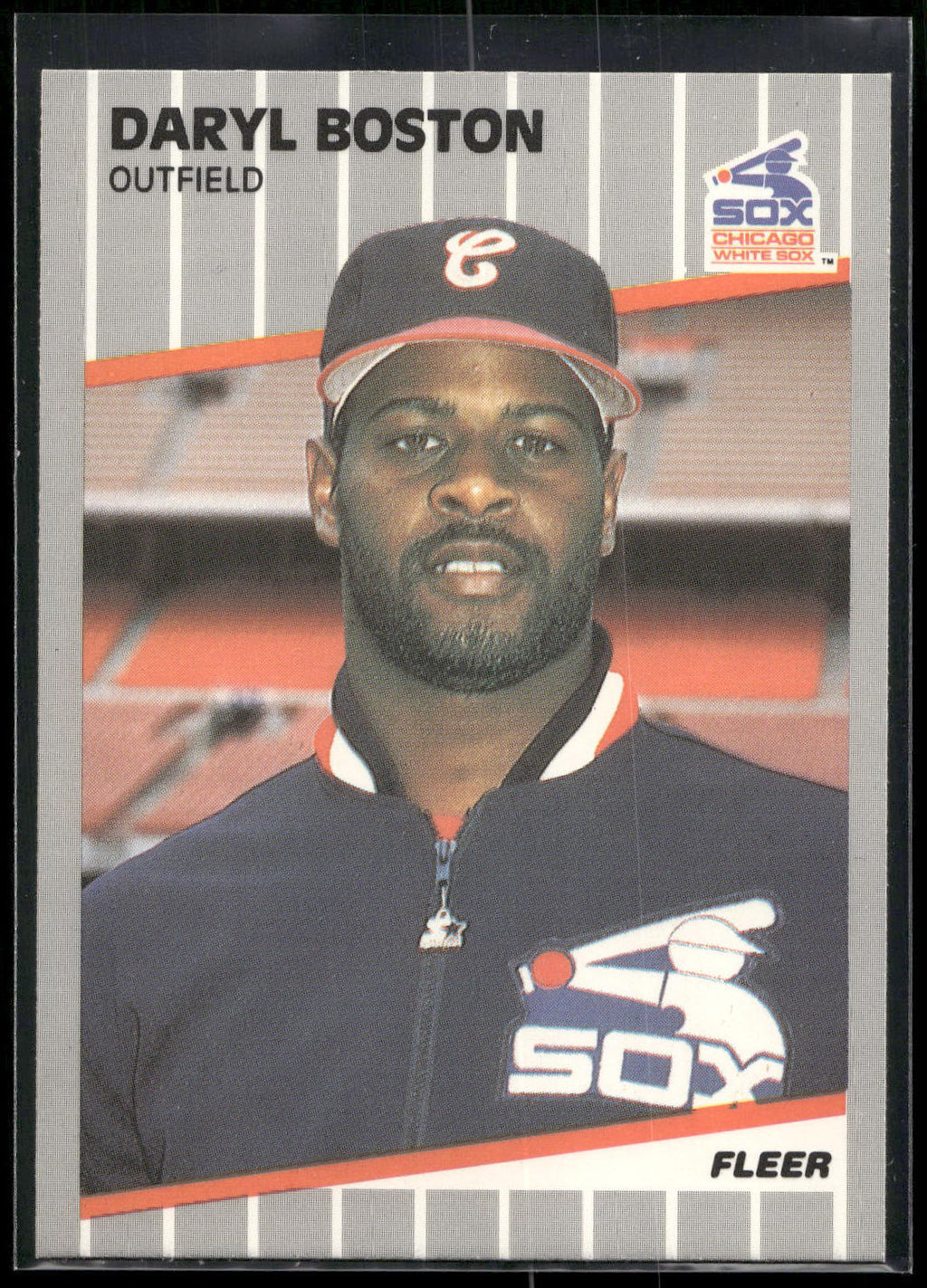 1989 Fleer #492 Daryl Boston