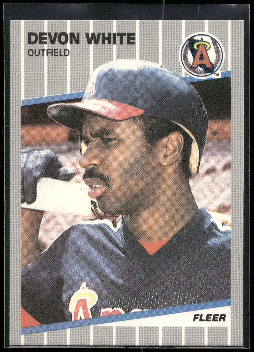 1989 Fleer #489 Devon White