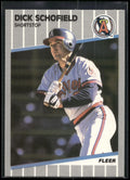 1989 Fleer #488 Dick Schofield