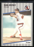 1989 Fleer #486 Dan Petry