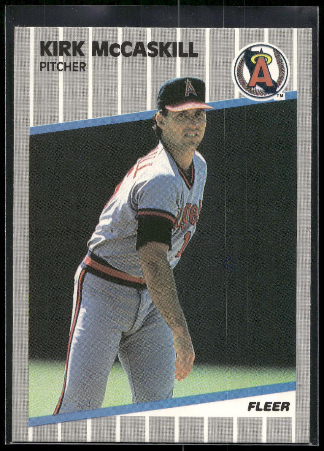 1989 Fleer #483 Kirk McCaskill