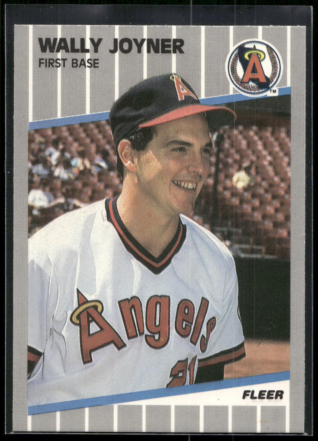 1989 Fleer #481 Wally Joyner