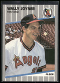 1989 Fleer #481 Wally Joyner
