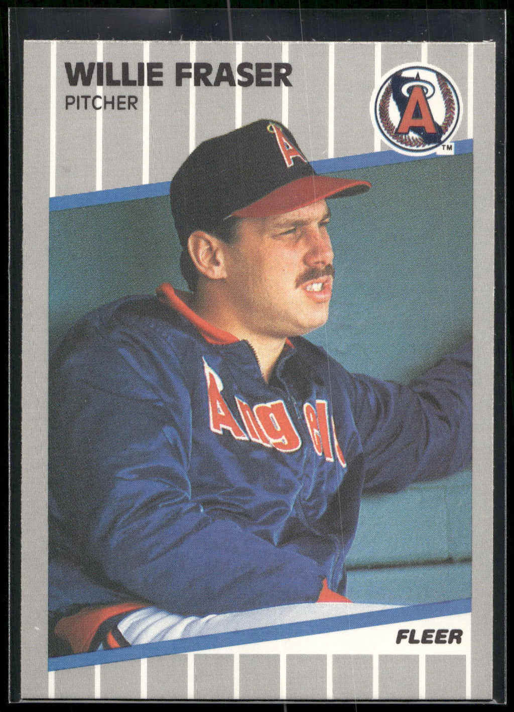 1989 Fleer #478 Willie Fraser