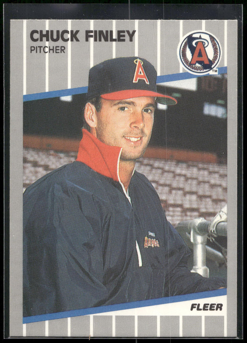 1989 Fleer #477 Chuck Finley