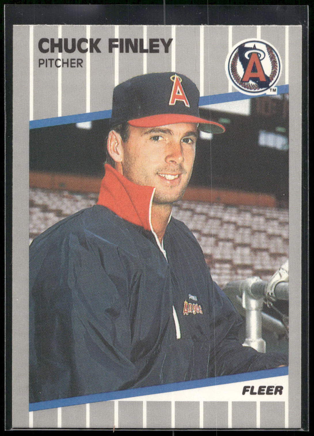 1989 Fleer #477 Chuck Finley