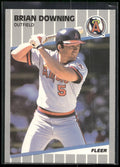 1989 Fleer #475 Brian Downing