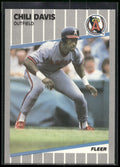 1989 Fleer #474 Chili Davis