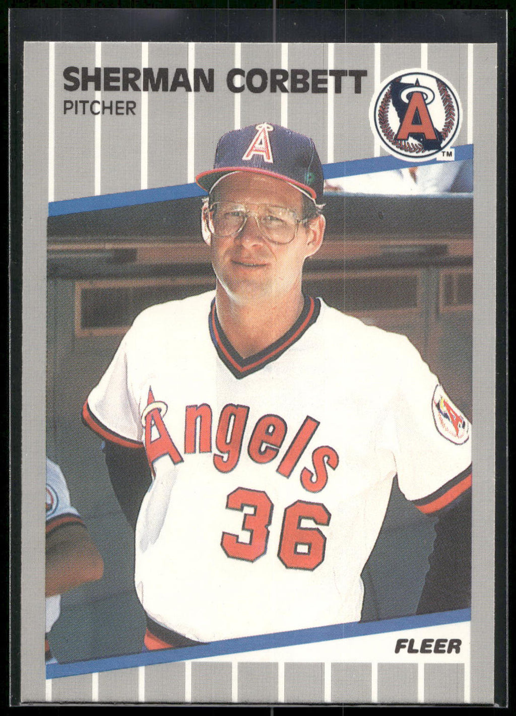 1989 Fleer #473 Sherman Corbett