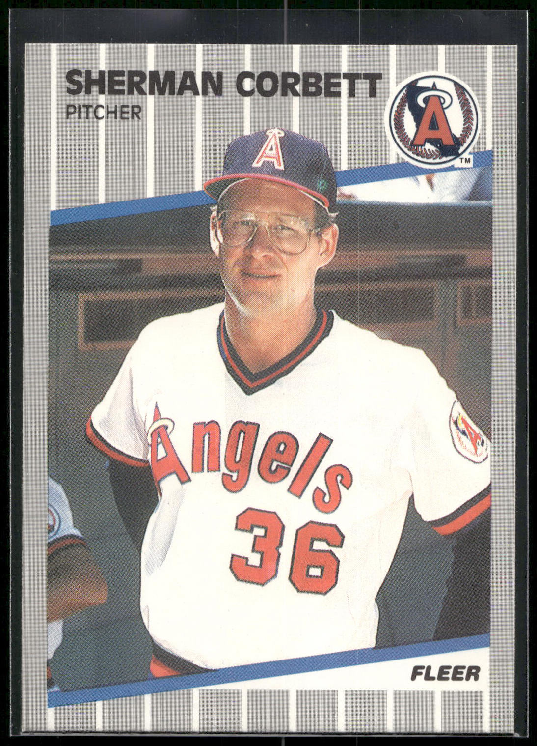 1989 Fleer #473 Sherman Corbett