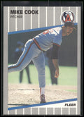 1989 Fleer #472 Mike Cook