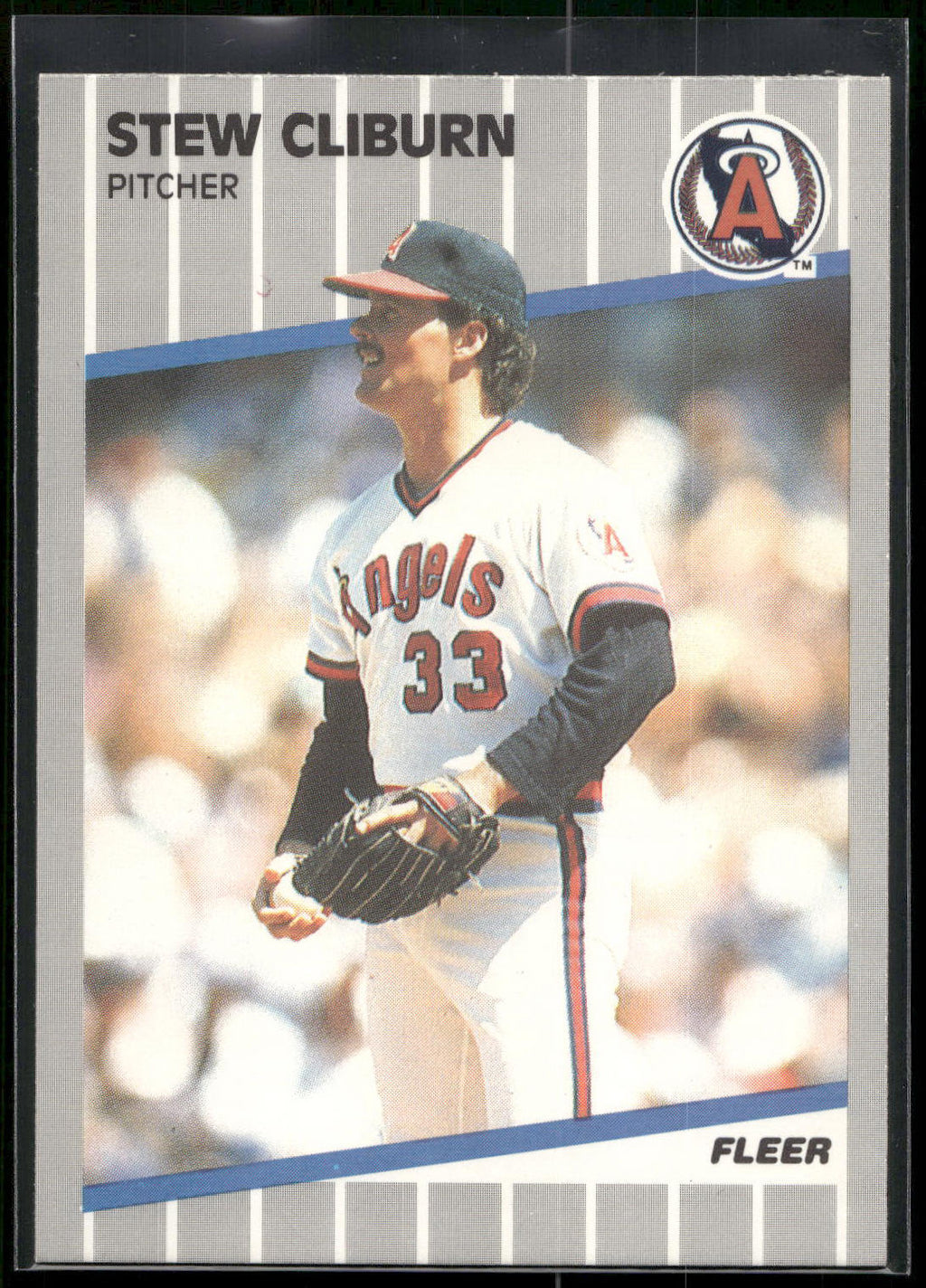 1989 Fleer #471 Stew Cliburn