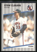 1989 Fleer #471 Stew Cliburn