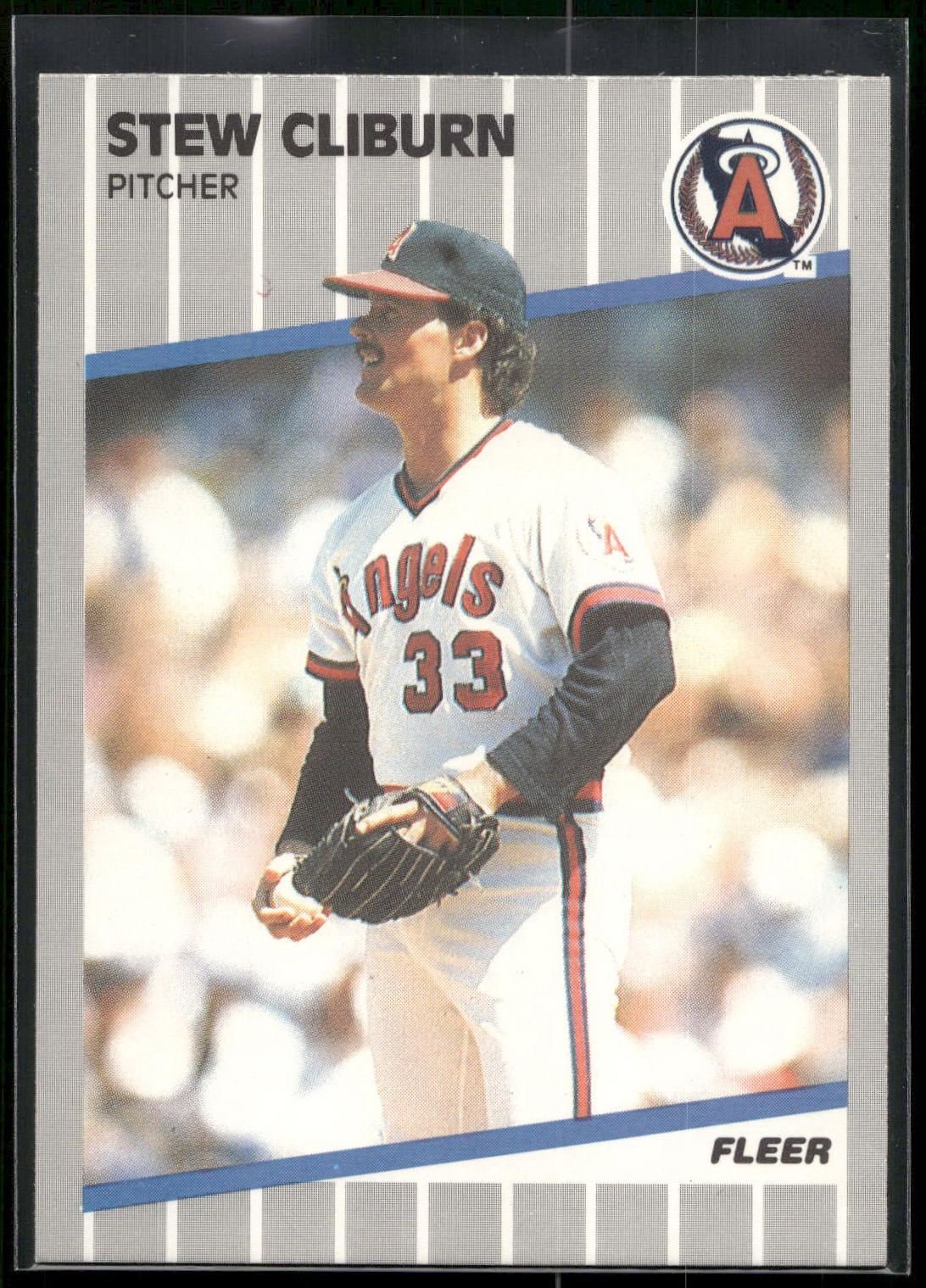 1989 Fleer #471 Stew Cliburn