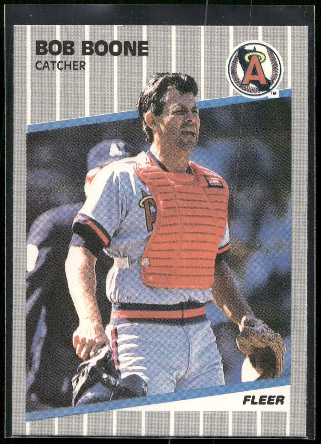 1989 Fleer #469 Bob Boone