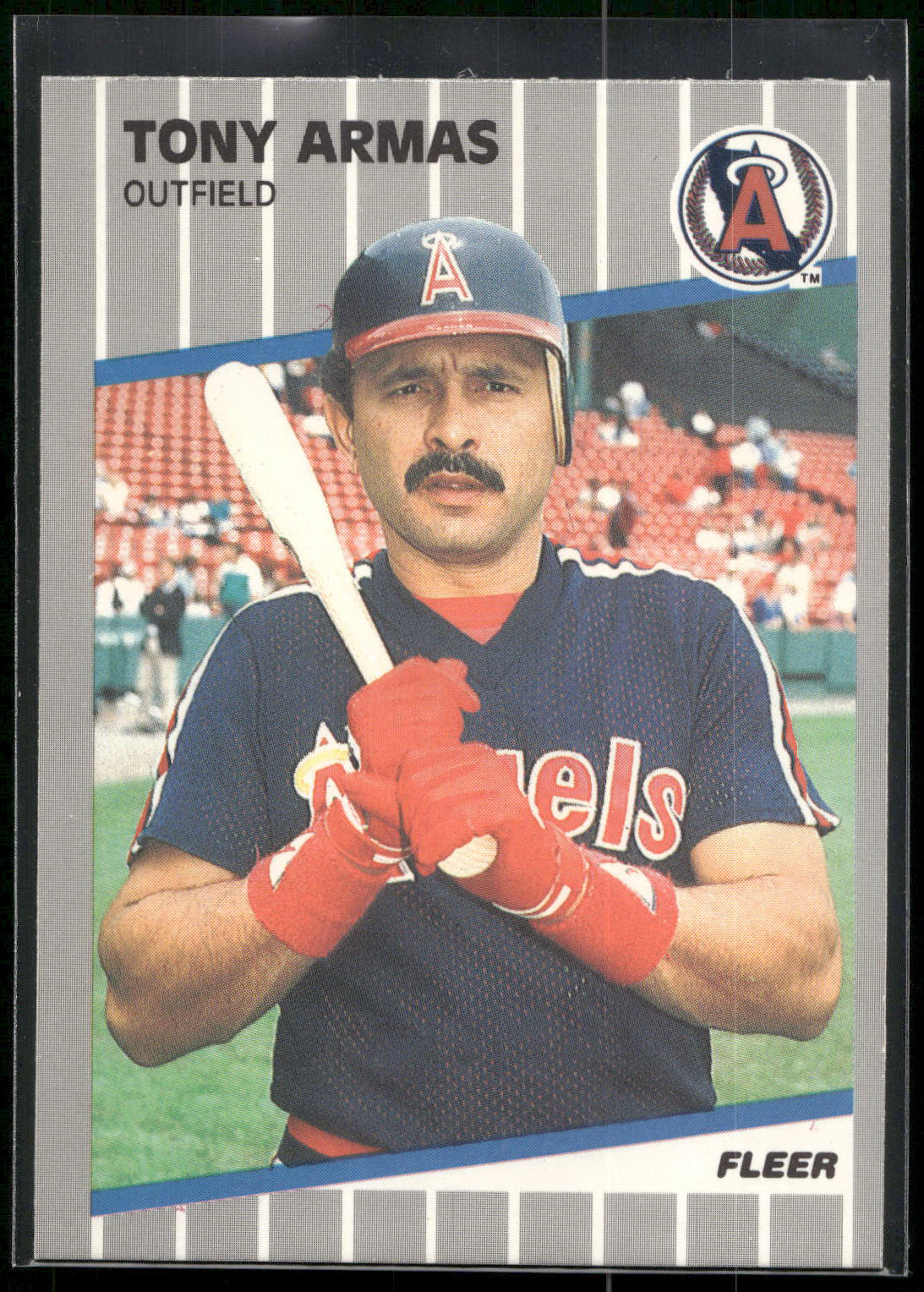 1989 Fleer #467 Tony Armas