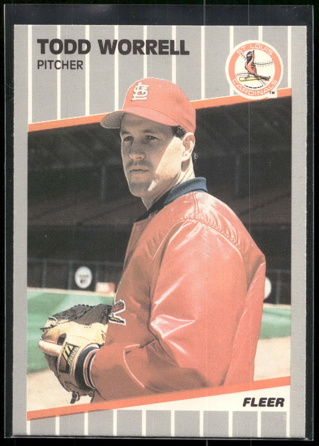 1989 Fleer #466 Todd Worrell