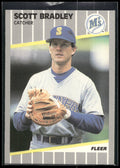 1989 Fleer #540 Scott Bradley