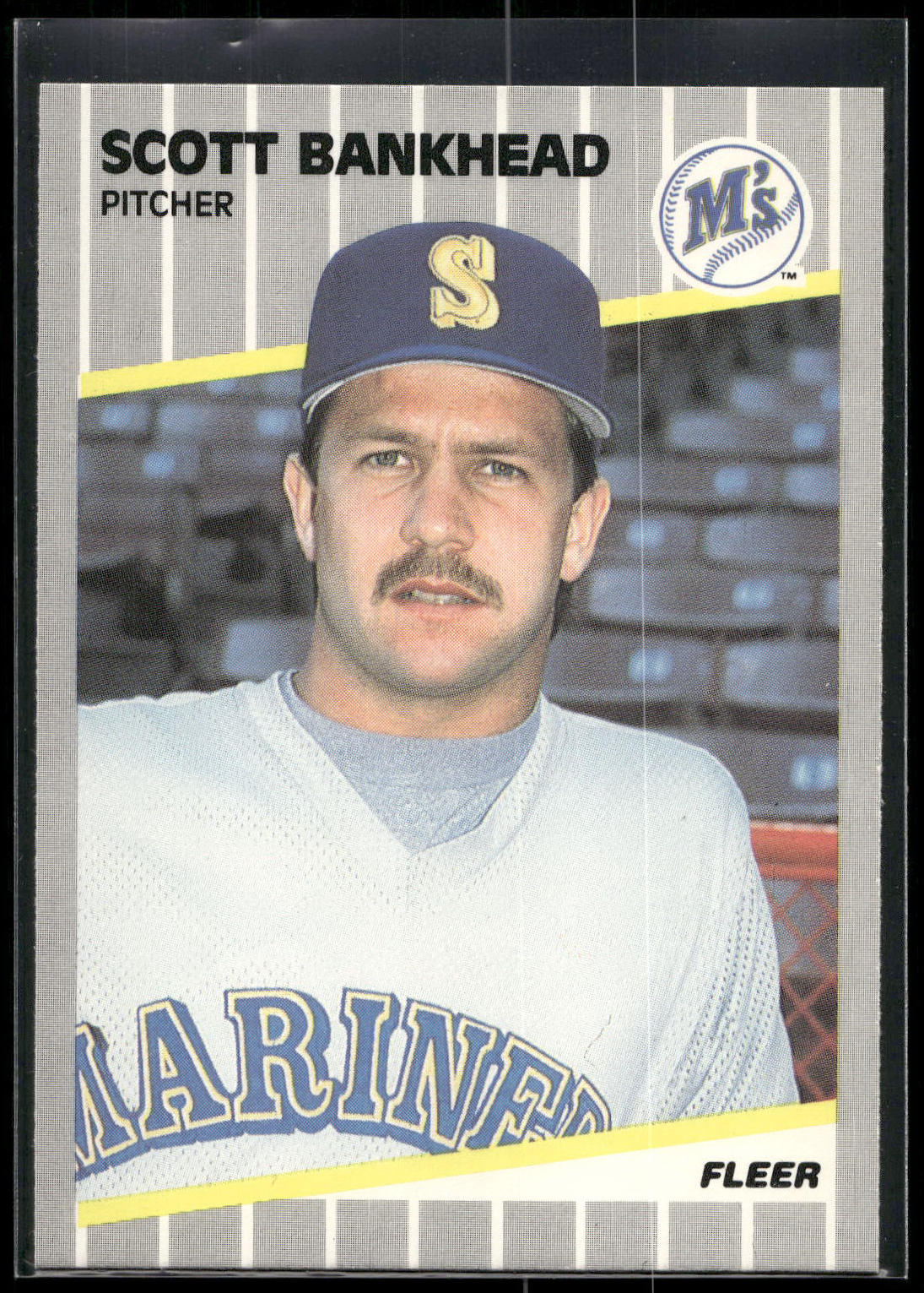 1989 Fleer #539 Scott Bankhead